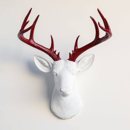 Big Wall 4 Colours Mounted Stag Head| Deer Head| Animal Head| Sheep | Cow |  Buffalo Head| Rhino| Ornaments Decor| Wall Hanging Animal Head