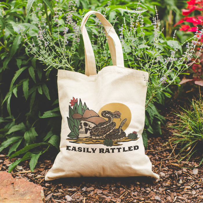 Easily Rattled Tote Bag