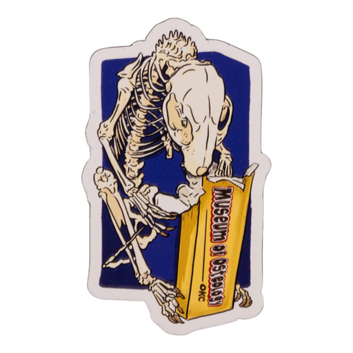 SKELETONS: Museum of Osteology Raccoon with Candy Magnet