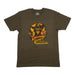 Indiana Bones Temple of Tuna Printed Shirt - Dark Olive Green