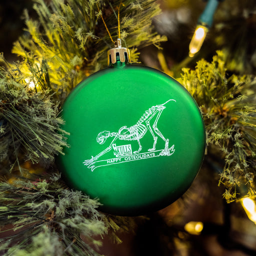 Skulls Unlimited Wild Cat Skeleton Ornament