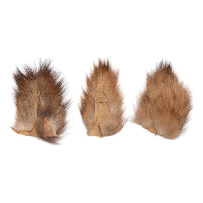 Real Badger Tail Hide - Single