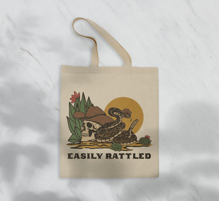 Easily Rattled Tote Bag