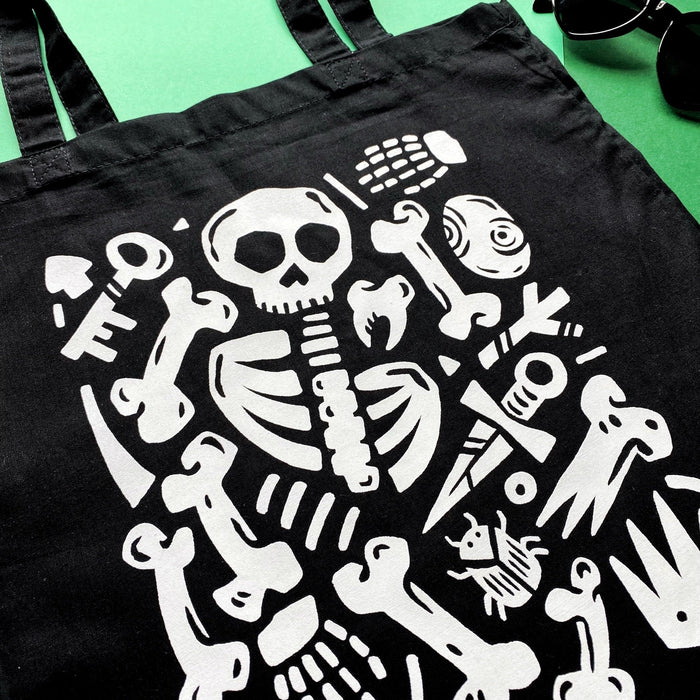 Skeleton Tote Bag