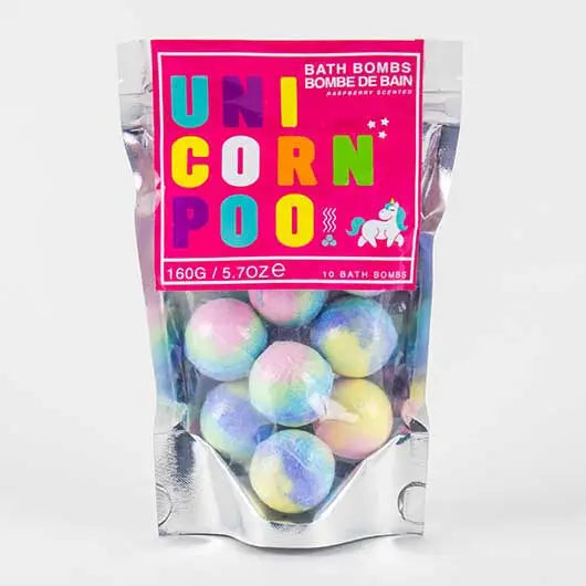 Unicorn Poop Bath Bombs