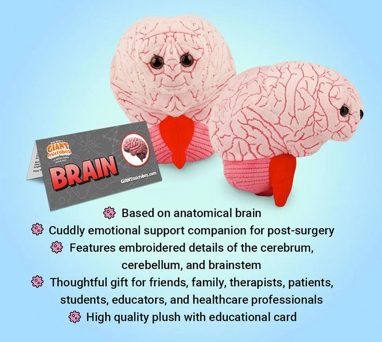 GIANTmicrobes Brain Plush