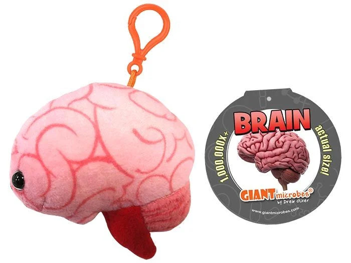 GIANTmicrobes Brain Keychain