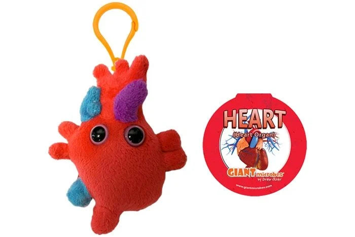 GIANTmicrobes Heart Organ Keychain