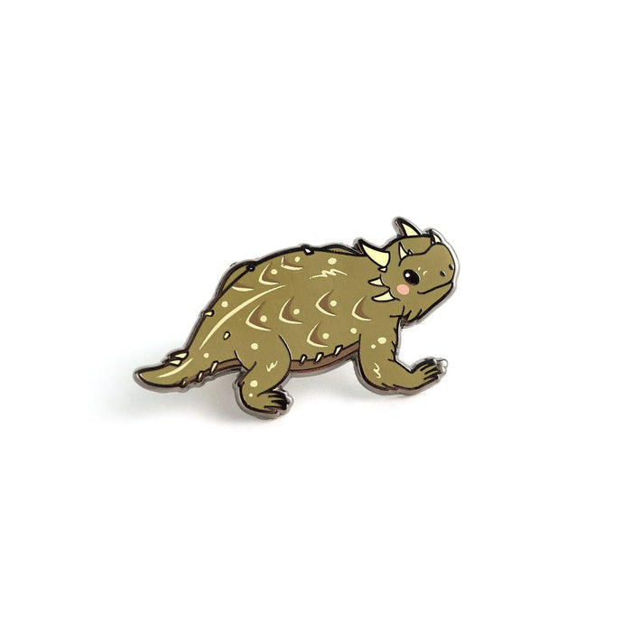 Horned Toad Enamel Pin