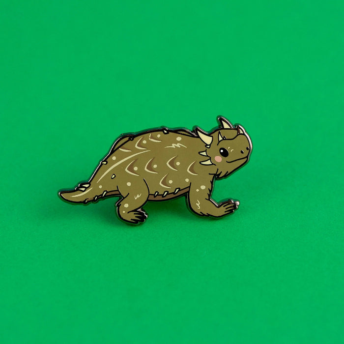 Horned Toad Enamel Pin