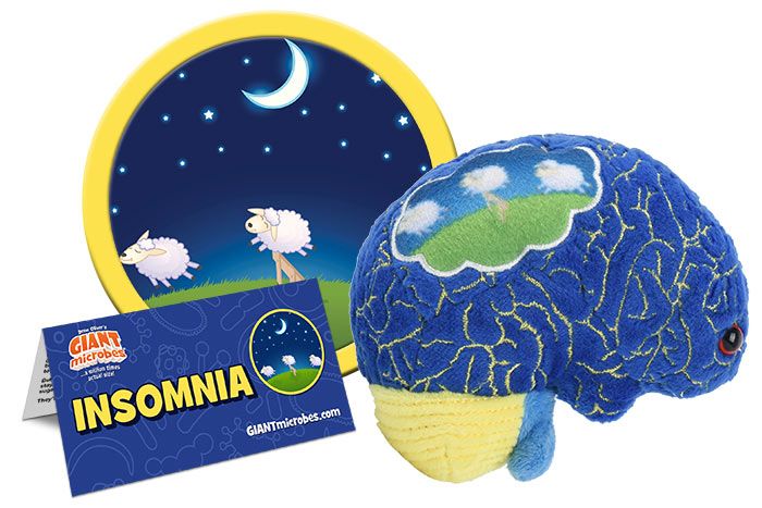 GIANTmicrobes Insomnia Plush