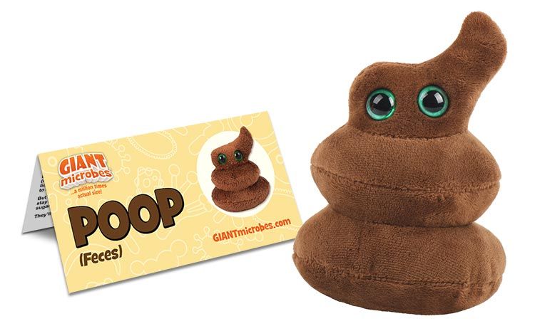 GIANTmicrobes Poop Plush