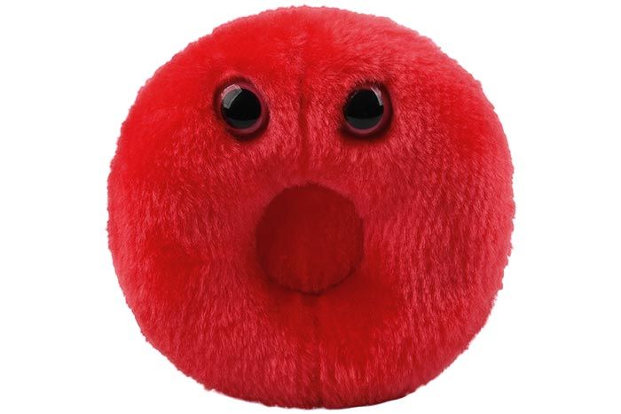 GIANTmicrobes Red Blood Cell Plush