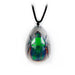 Real Green Chafer Beetle in Acrylic Necklace