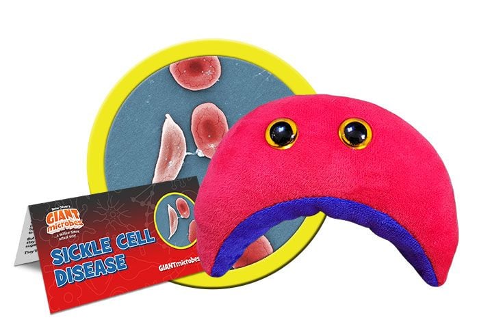 GIANTmicrobes Sickle Cell Disease Plush