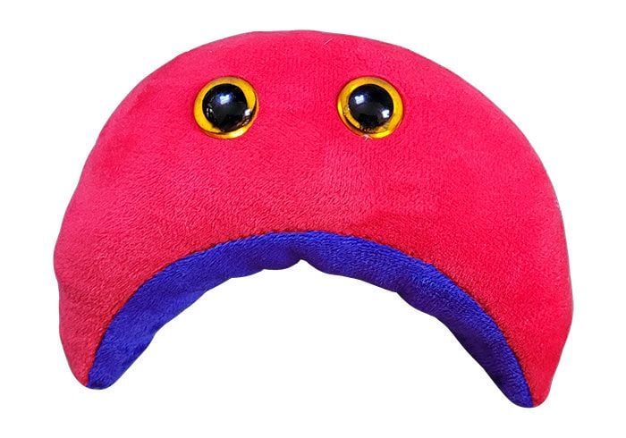 GIANTmicrobes Sickle Cell Disease Plush