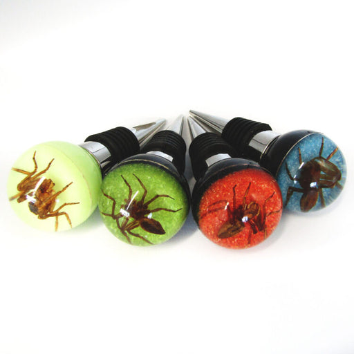 Real Spider in Acrylic Wine Stopper