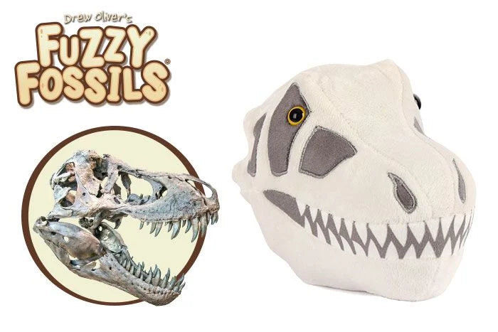 GIANTmicrobes T. Rex Skull Plush