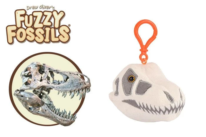 GIANTmicrobes T. Rex Skull Keychain