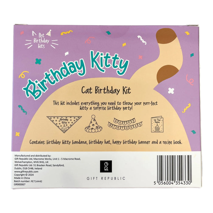 Birthday Kitty - Cat Birthday Kit