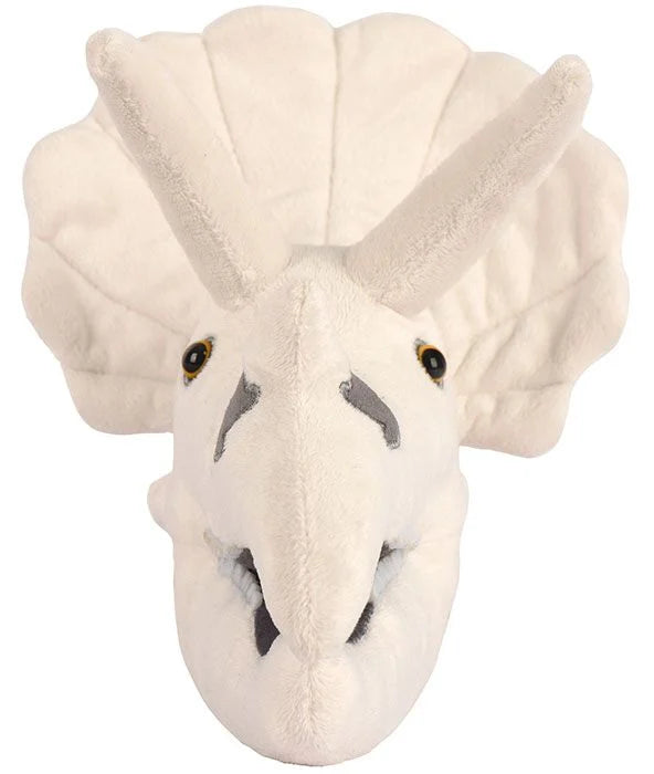 GIANTmicrobes Triceratops Skull Plush