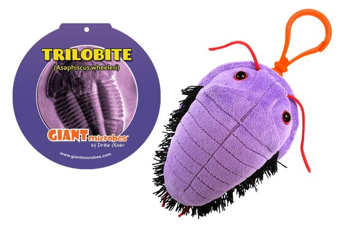 GIANTmicrobes Trilobite Keychain