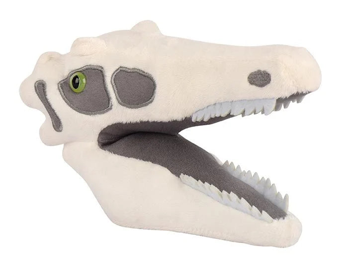 GIANTmicrobes Velociraptor Skull Plush