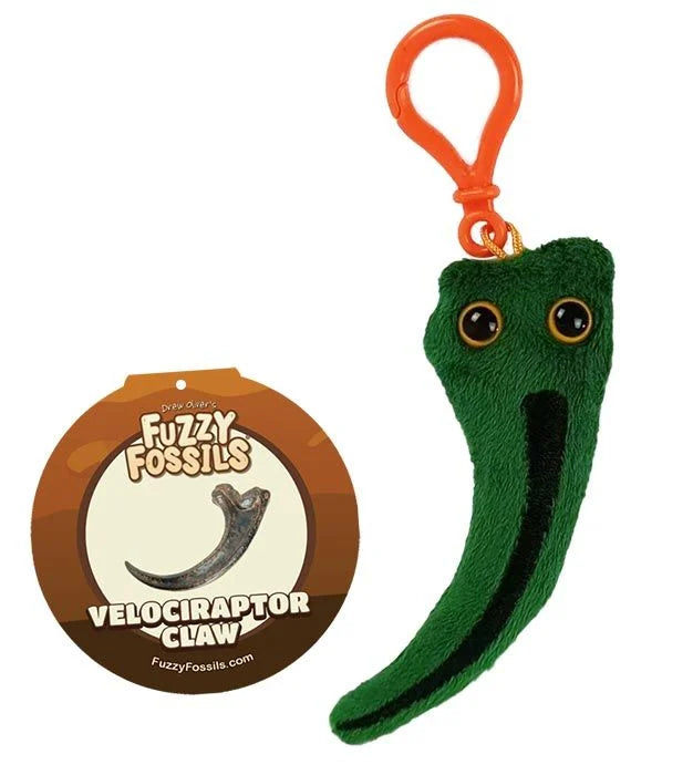 GIANTmicrobes Velociraptor Claw Keychain