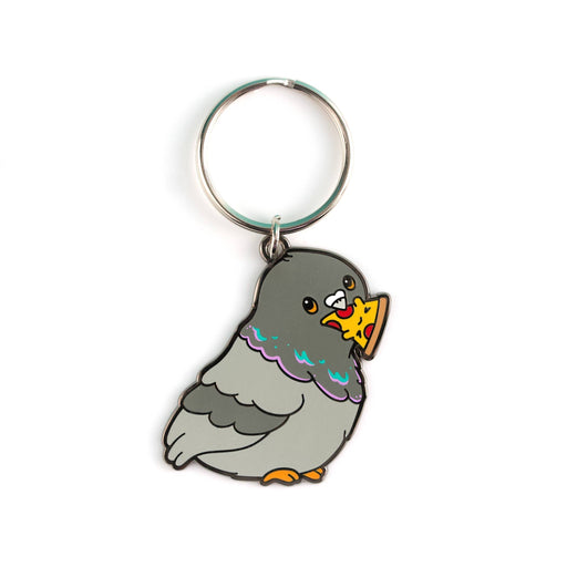 Pizza Pigeon Keychain