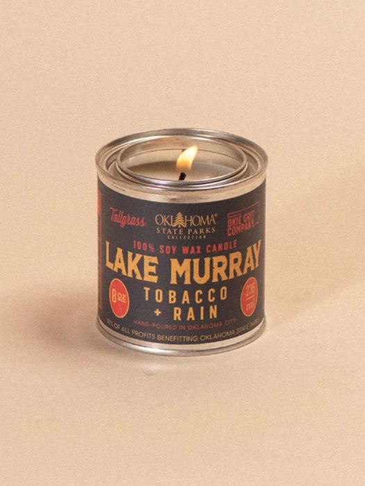 Oklahoma State Park Candle: Lake Murray