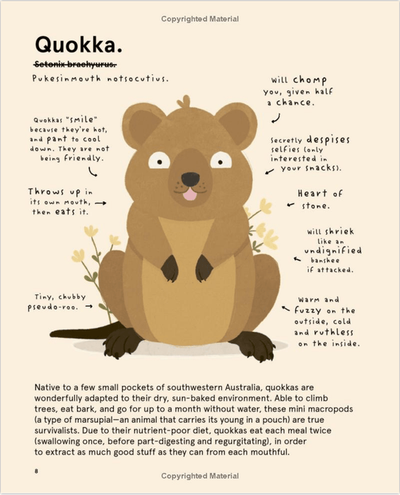 "The World's Most Pointless Animals" by Philip Bunting