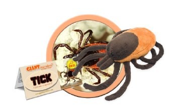 Giant Microbes Tick Plush