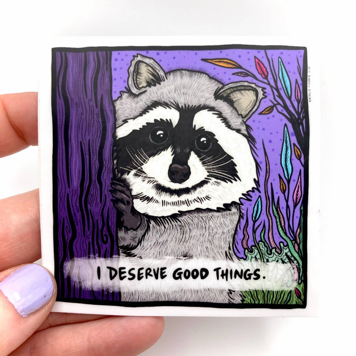 Good Things Vinyl Sticker