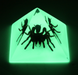 Real Tarantula in Acrylic Pyramid Paperweight (Glow-in-the-Dark)